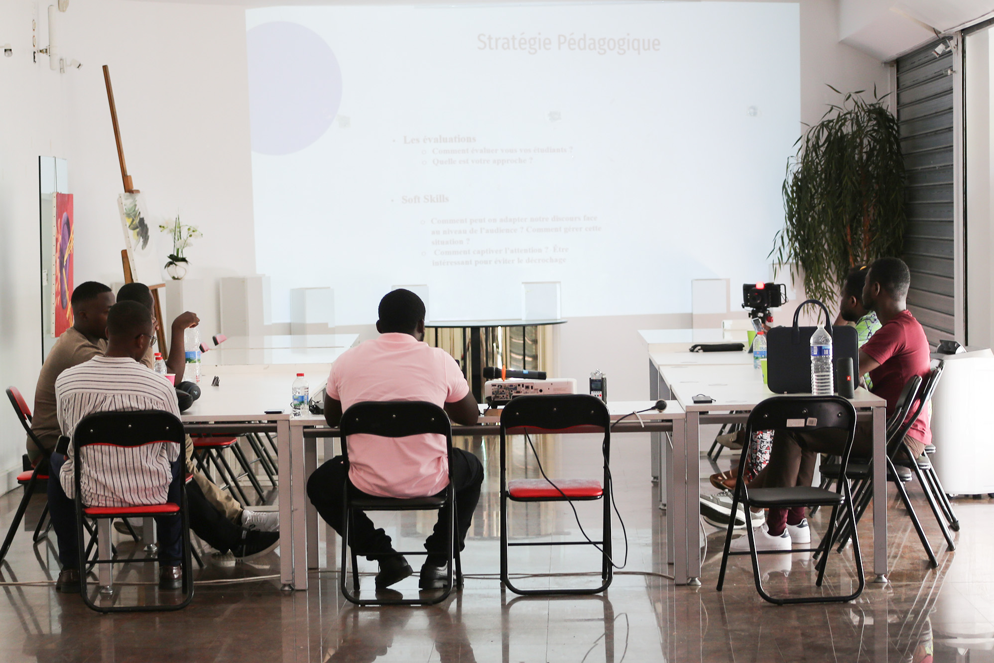 Équipe Interface-Air au travail